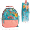 image:imageStephen Joseph All Over Print Lunch Box Pink DinoTurquoise Floral
