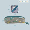 image:imageStephen Joseph All Over Printed Pencil Pouch  Multipurpose Kids School Stationary Case Colorful Cute Designs with Large Space for Pencils and Pens Construction Pencil CaseTransportation