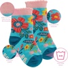 image:imageStephen Joseph Baby Crew SocksTurquoise Floral