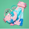 image:imageStephen Joseph Beach Tote with Sand Toys  Toddler and Baby Beach Toys Travel Friendly Beach Set 6 Piece Beach Play Set Beach Bag with Sand Toys for Toddlers and Kids TurtlePirate Dog