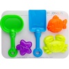 image:imageStephen Joseph Beach Tote with Sand Toys  Toddler and Baby Beach Toys Travel Friendly Beach Set 6 Piece Beach Play Set Beach Bag with Sand Toys for Toddlers and Kids TurtleSea Monster