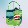 image:imageStephen Joseph Beach Tote with Sand Toys  Toddler and Baby Beach Toys Travel Friendly Beach Set 6 Piece Beach Play Set Beach Bag with Sand Toys for Toddlers and Kids TurtleDino Pirate