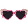 image:imageStephen Joseph Cute Fashion Sunglasses for Girls Kids Round Flower Sunglasses Girls Heart Sunglasses Pink Heart