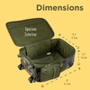 image:imageStephen Joseph Kids Classic Rolling Luggage Kids Luggage Toddler Rolling Travel Carry On Kids Suitcase with wheelsCamo