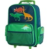 image:imageStephen Joseph Kids Classic Rolling Luggage Kids Luggage Toddler Rolling Travel Carry On Kids Suitcase with wheelsGreen Dino