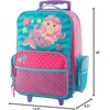 image:imageStephen Joseph Kids Classic Rolling Luggage Kids Luggage Toddler Rolling Travel Carry On Kids Suitcase with wheelsMermaid