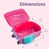 image:imageStephen Joseph Kids Classic Rolling Luggage Kids Luggage Toddler Rolling Travel Carry On Kids Suitcase with wheelsMermaid