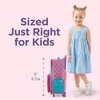 image:imageStephen Joseph Kids Classic Rolling Luggage Kids Luggage Toddler Rolling Travel Carry On Kids Suitcase with wheelsMermaid