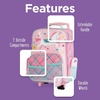 image:imageStephen Joseph Kids Classic Rolling Luggage Kids Luggage Toddler Rolling Travel Carry On Kids Suitcase with wheelsPink Unicorn