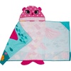 image:imageStephen Joseph Kids Hooded Beach Towel for Girls amp Boys 38 Years Toddler Poncho Bath Towel with Hood Soft Absorbent Cotton Large 46x 235 FishFish