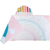 image:imageStephen Joseph Kids Hooded Beach Towel for Girls amp Boys 38 Years Toddler Poncho Bath Towel with Hood Soft Absorbent Cotton Large 46x 235 FishRainbow