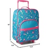 image:imageStephen Joseph Kids Rolling CarryOn Luggage UnicornMermaid
