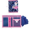 image:imageStephen Joseph Kids Wallet TriFold BiFold Wallet for Boys amp Girls with Zipper Coin Pocket Durable Polyester Small Wallet for Kids Cute Designs for School amp Travel MushroomRainbow