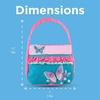 image:imageStephen Joseph Little Girls Toddler Quilted Purse Purse for Little Girls Handbags Kids Age 38Blue Butterfly
