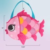 image:imageStephen Joseph Travel Friendly 6 Piece Beach Play Set Bag with Sand Toys for Toddlers and Kids Pink Fish