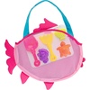 image:imageStephen Joseph Travel Friendly 6 Piece Beach Play Set Bag with Sand Toys for Toddlers and Kids Pink Fish