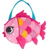 image:imageStephen Joseph Travel Friendly 6 Piece Beach Play Set Bag with Sand Toys for Toddlers and Kids Pink Fish