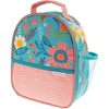 image:imageStephen Joseph All Over Print Lunch Box Pink DinoTurquoise Floral
