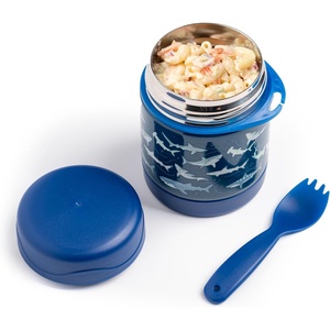 image:imageStephen Joseph 10oz Vacuum Insulated Food Jar with Spork FruitShark