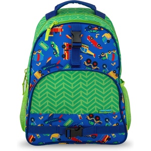image:imageStephen Joseph 16Inch Kids All Over Print Backpack for Boys amp Girls Kindergarten Elementary Kids Backpack Lightweight Kids Backpack for Toddlers Boys Girls WesternGreen Transportation