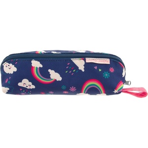 image:imageStephen Joseph All Over Printed Pencil Pouch  Multipurpose Kids School Stationary Case Colorful Cute Designs with Large Space for Pencils and Pens Construction Pencil CaseRainbow