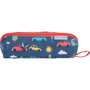 image:imageStephen Joseph All Over Printed Pencil Pouch  Multipurpose Kids School Stationary Case Colorful Cute Designs with Large Space for Pencils and Pens Construction Pencil CaseTransportation