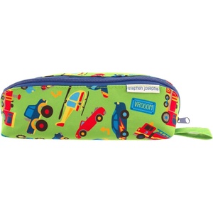 image:imageStephen Joseph All Over Printed Pencil Pouch  Multipurpose Kids School Stationary Case Colorful Cute Designs with Large Space for Pencils and Pens Construction Pencil CaseTransporation