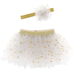 image:imageStephen Joseph Girls Tutu and Head Band Set  Golden Pearl