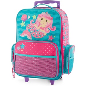 image:imageStephen Joseph Kids Classic Rolling Luggage Kids Luggage Toddler Rolling Travel Carry On Kids Suitcase with wheelsMermaid