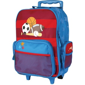 image:imageStephen Joseph Kids Classic Rolling Luggage Kids Luggage Toddler Rolling Travel Carry On Kids Suitcase with wheelsSports