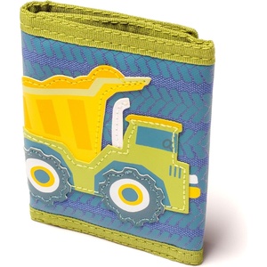 image:imageStephen Joseph Kids Wallet TriFold BiFold Wallet for Boys amp Girls with Zipper Coin Pocket Durable Polyester Small Wallet for Kids Cute Designs for School amp Travel MushroomConstruction