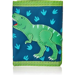 image:imageStephen Joseph Kids Wallet TriFold BiFold Wallet for Boys amp Girls with Zipper Coin Pocket Durable Polyester Small Wallet for Kids Cute Designs for School amp Travel MushroomDino