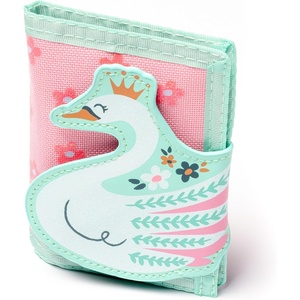 image:imageStephen Joseph Kids Wallet TriFold BiFold Wallet for Boys amp Girls with Zipper Coin Pocket Durable Polyester Small Wallet for Kids Cute Designs for School amp Travel MushroomSwan
