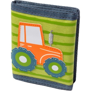 image:imageStephen Joseph Kids Wallet TriFold BiFold Wallet for Boys amp Girls with Zipper Coin Pocket Durable Polyester Small Wallet for Kids Cute Designs for School amp Travel MushroomFarm