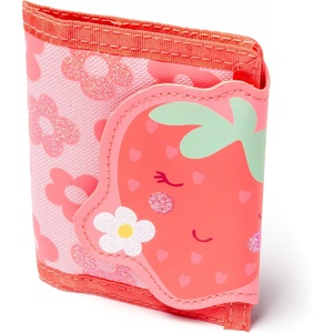 image:imageStephen Joseph Kids Wallet TriFold BiFold Wallet for Boys amp Girls with Zipper Coin Pocket Durable Polyester Small Wallet for Kids Cute Designs for School amp Travel MushroomStrawberry