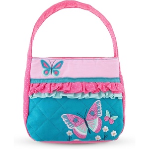 image:imageStephen Joseph Little Girls Toddler Quilted Purse Purse for Little Girls Handbags Kids Age 38Blue Butterfly