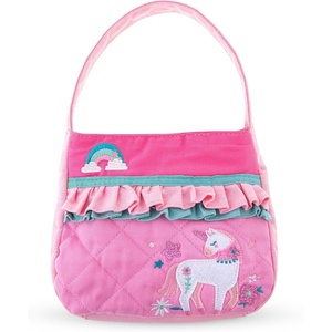 image:imageStephen Joseph Little Girls Toddler Quilted Purse Purse for Little Girls Handbags Kids Age 38Pink Unicorn