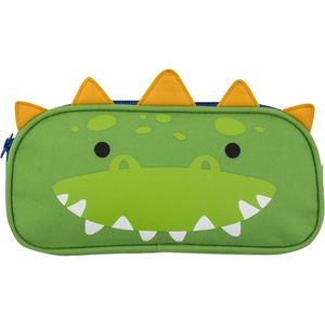 image:imageStephen Joseph Pencil Pouches  Back to School Supplies for KidsGreen Dino
