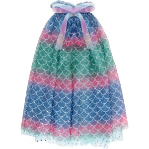 image:imageStephen Joseph Princess Colorful Cape Mermaid Fancy Dress Up Cloak Girls Pretend Play Tulle CapeMermaid