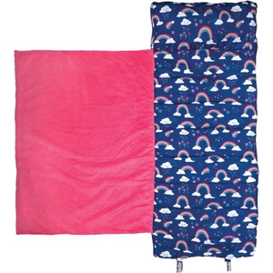 image:imageStephen Joseph Toddler All Over Print Nap Mat with Soft Blanket and Removable Pillow for Boys amp Girls Kids Sleeping Bag for Elementary Daycare Preschool with Carry Handle CamoRainbow