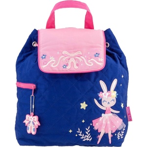 image:imageStephen Joseph Unisex Toddler Back to School Quilted Backpack One Size Shark Dark BlueBallet Bunny Dark Blue