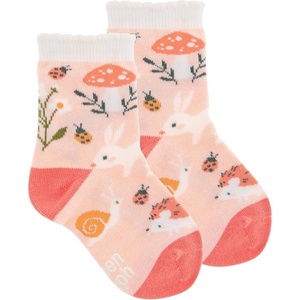 image:imageStephen Joseph UnisexKids Crew SocksStrawberry Fields