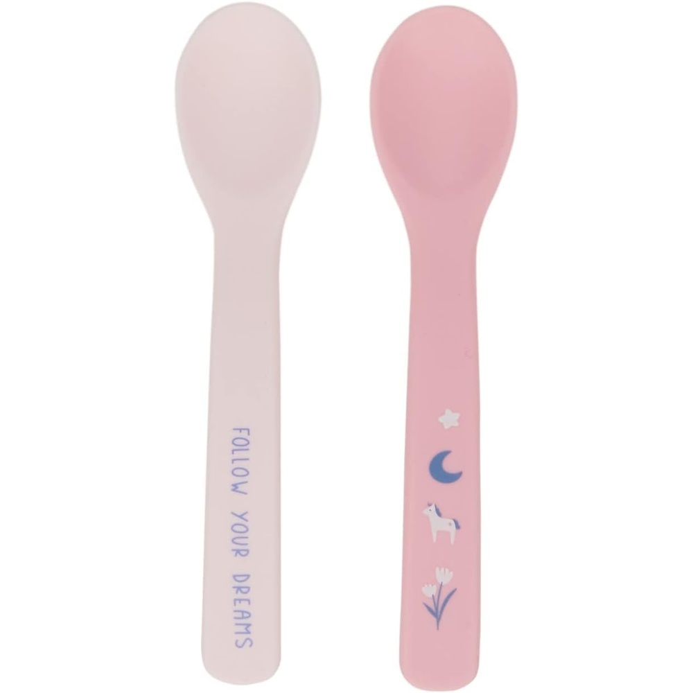 image:imageStephen Joseph Baby Silicone Spoon Set First Stage Feeding Spoons for Infants Spoon Set Encourages SelfFeeding Toddler Feeding Spoons DINOUNICORN