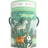 image:imageStephen Joseph Educational Puzzle with Canister 48Piece Animal Puzzle Learning Animal Puzzle for Kids Ages 3 4 5 Animal KingdomAnimal Kingdom