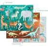 image:imageStephen Joseph Educational Puzzle with Canister 48Piece Animal Puzzle Learning Animal Puzzle for Kids Ages 3 4 5 Animal KingdomDinosaur Fossil