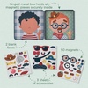 image:imageStephen Joseph Funny Faces Magnetic Toy for Kids Girl Travel Tin GameAnimal
