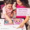 image:imageStephen Joseph Funny Faces Magnetic Toy for Kids Girl Travel Tin GameAnimal