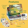 image:imageStephen Joseph Kids Magnetic Scene wDrawerZoo