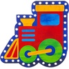 image:imageStephen Joseph Lacing Cards Zoo SmallTransportation