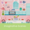 image:imageStephen Joseph Reusable Sticker Book for Kids City 30 Sticker Play SetCity